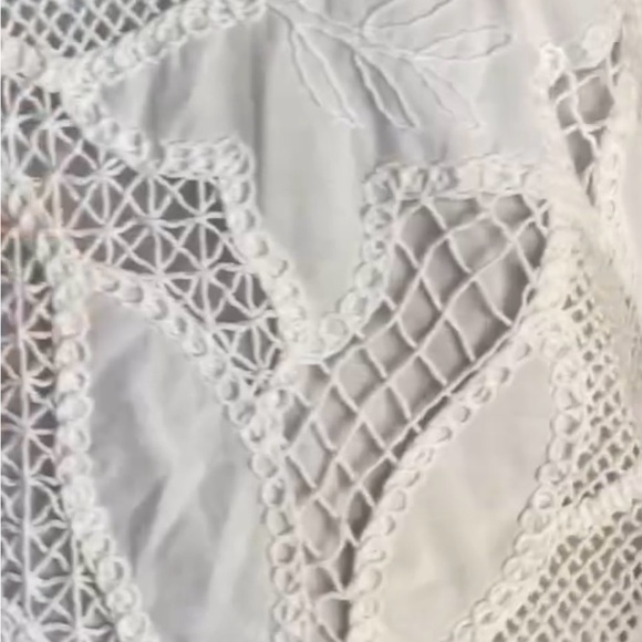 H&M White Crochet Lace Slip Dress .. XS or S - Picture 3 of 4
